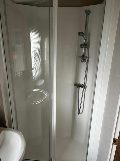 Sandy Bay Caravan Getaway Newbiggin by the Sea Bagian luar foto