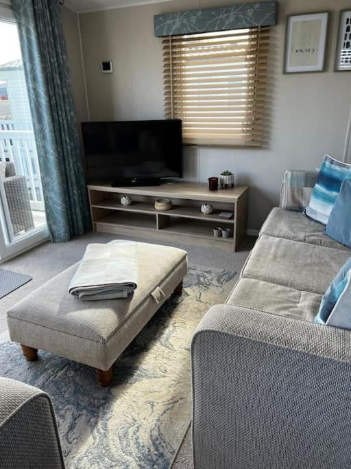 Sandy Bay Caravan Getaway Newbiggin by the Sea Bagian luar foto