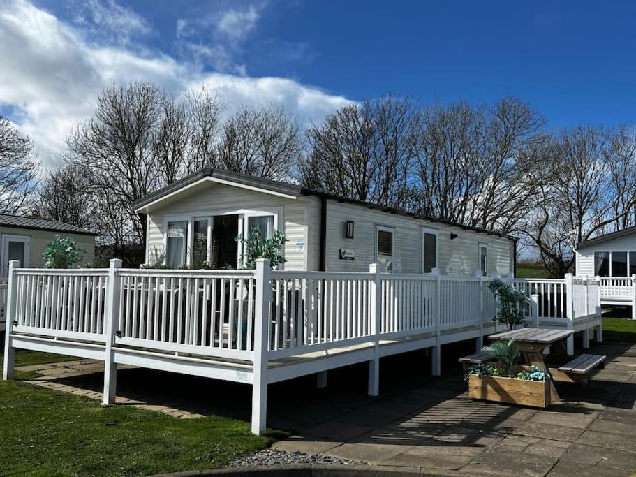 Sandy Bay Caravan Getaway Newbiggin by the Sea Bagian luar foto