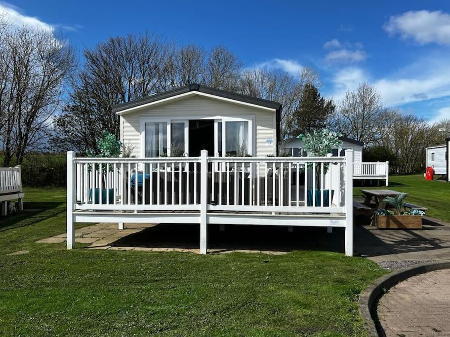 Sandy Bay Caravan Getaway Newbiggin by the Sea Bagian luar foto